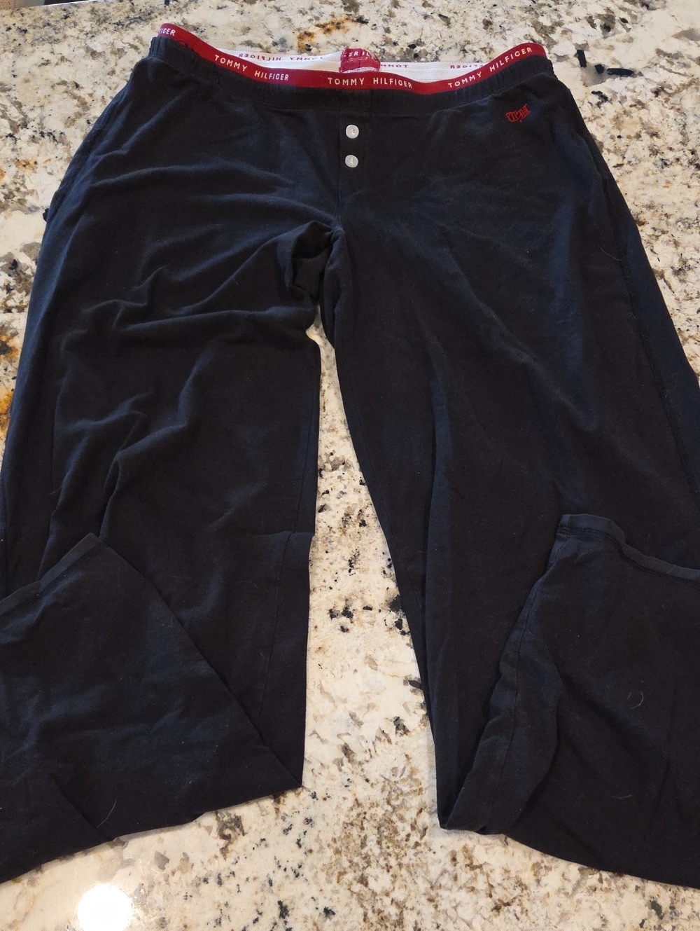 Tommy Hilfiger Womens Black Lounge Pants